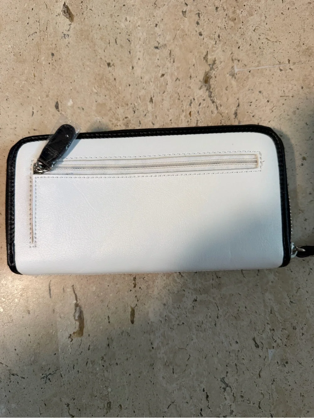 Sharifs Artistic Expressions Tribal Geometric Zip Around Leather Wallet